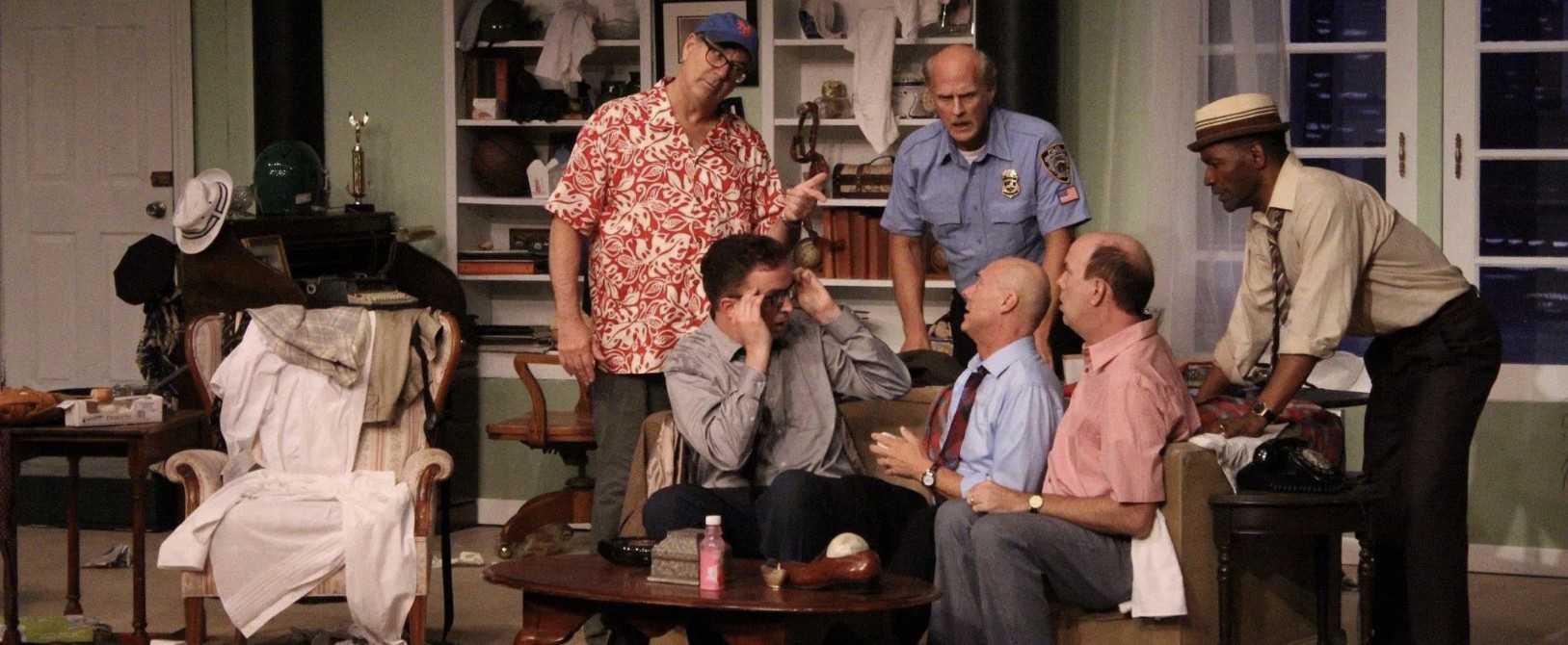 Mark Fields Davidson in a stage production