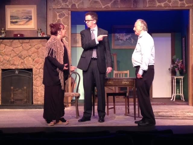 Mark plays some bad guys in Welcome Mr. Einstein, a new short play by Mitch Feinstein